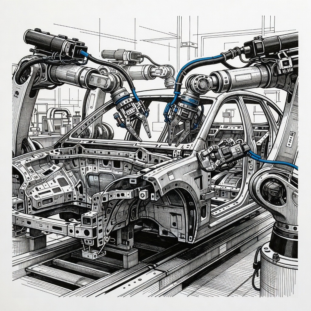 Illustration for: Ford Motor Reports First-Quarter Earnings and Anticipates $1.3 Billion Tariff Refund