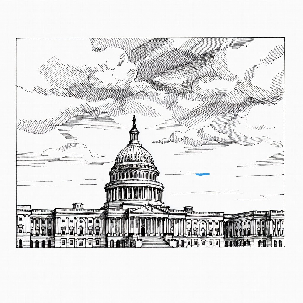 Illustration for: Senate Rejects Resolution to Halt Iran Military Operations Ahead of Legal Deadline
