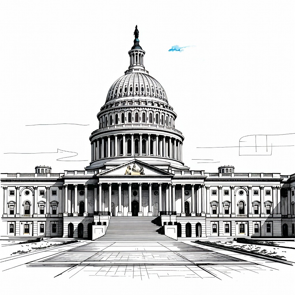Illustration for: King Charles III Addresses Congress and Meets With President Trump During US Visit