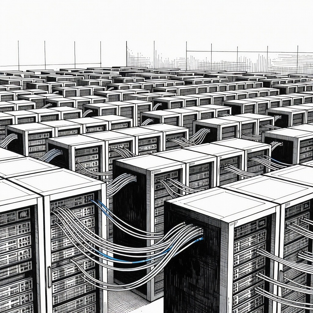 Illustration for: Alphabet Reports Surging Cloud Revenue and Raises Capital Expenditure for AI Infrastructure
