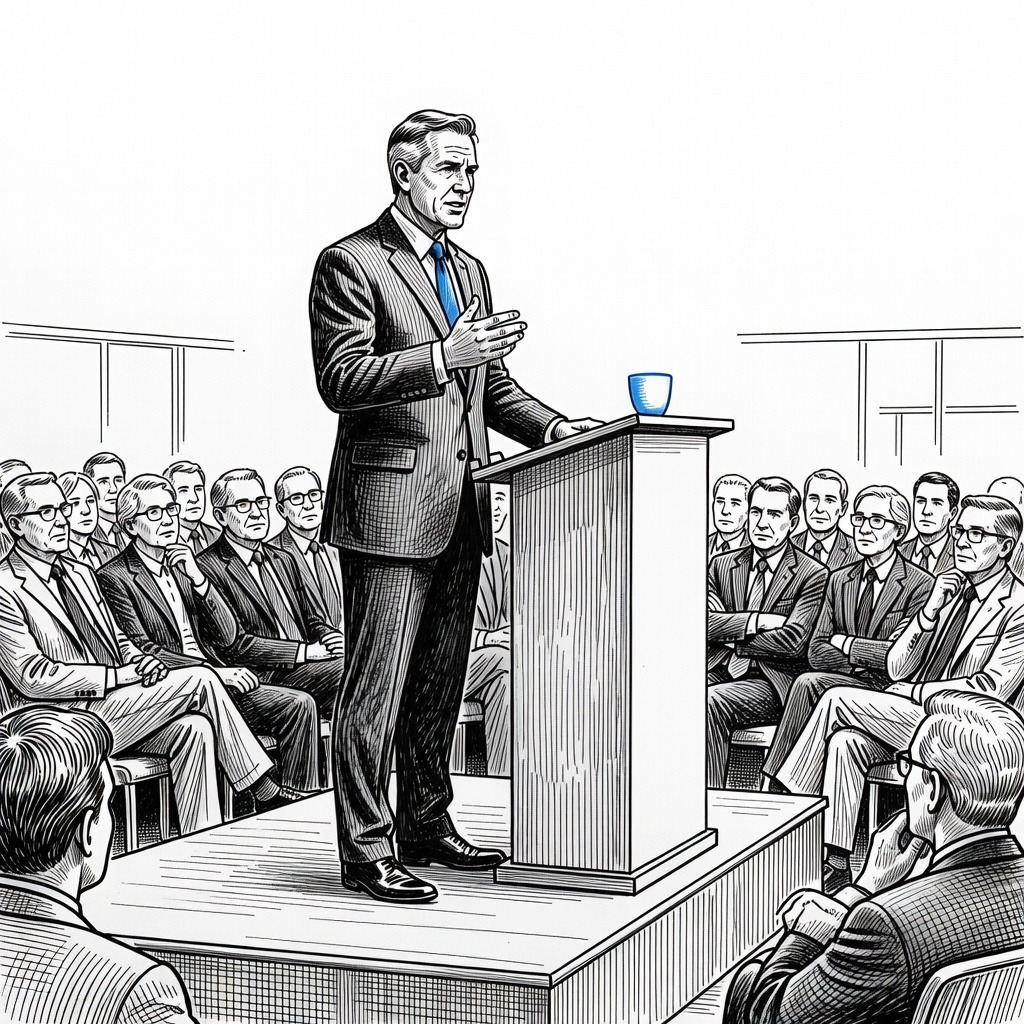 Illustration for: Berkshire Hathaway Reports Profit Growth During First Annual Meeting Under New CEO