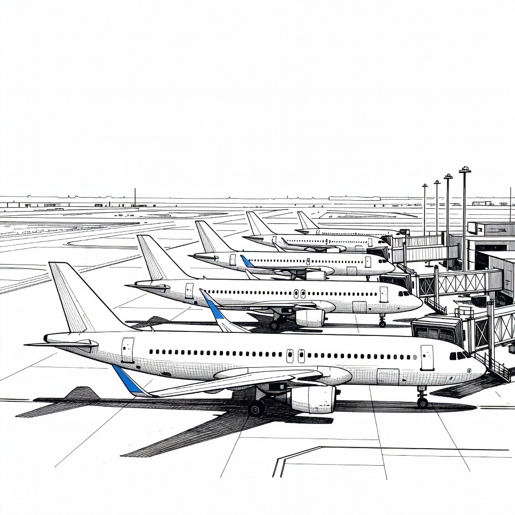 Illustration for: Spirit Airlines Ceases Operations as Competitors Step In to Accommodate Passengers