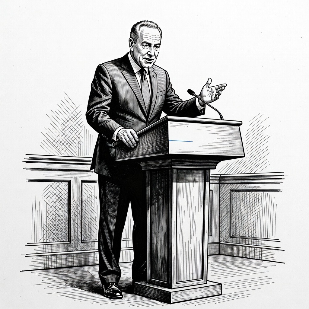 Illustration for: Senate Republicans Propose $1 Billion for White House Security Upgrades