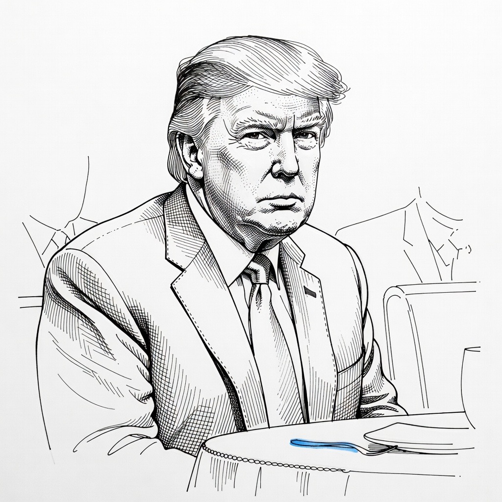 Illustration for: Grand Jury Indicts Suspect on Four Charges Following Correspondents' Dinner Incident