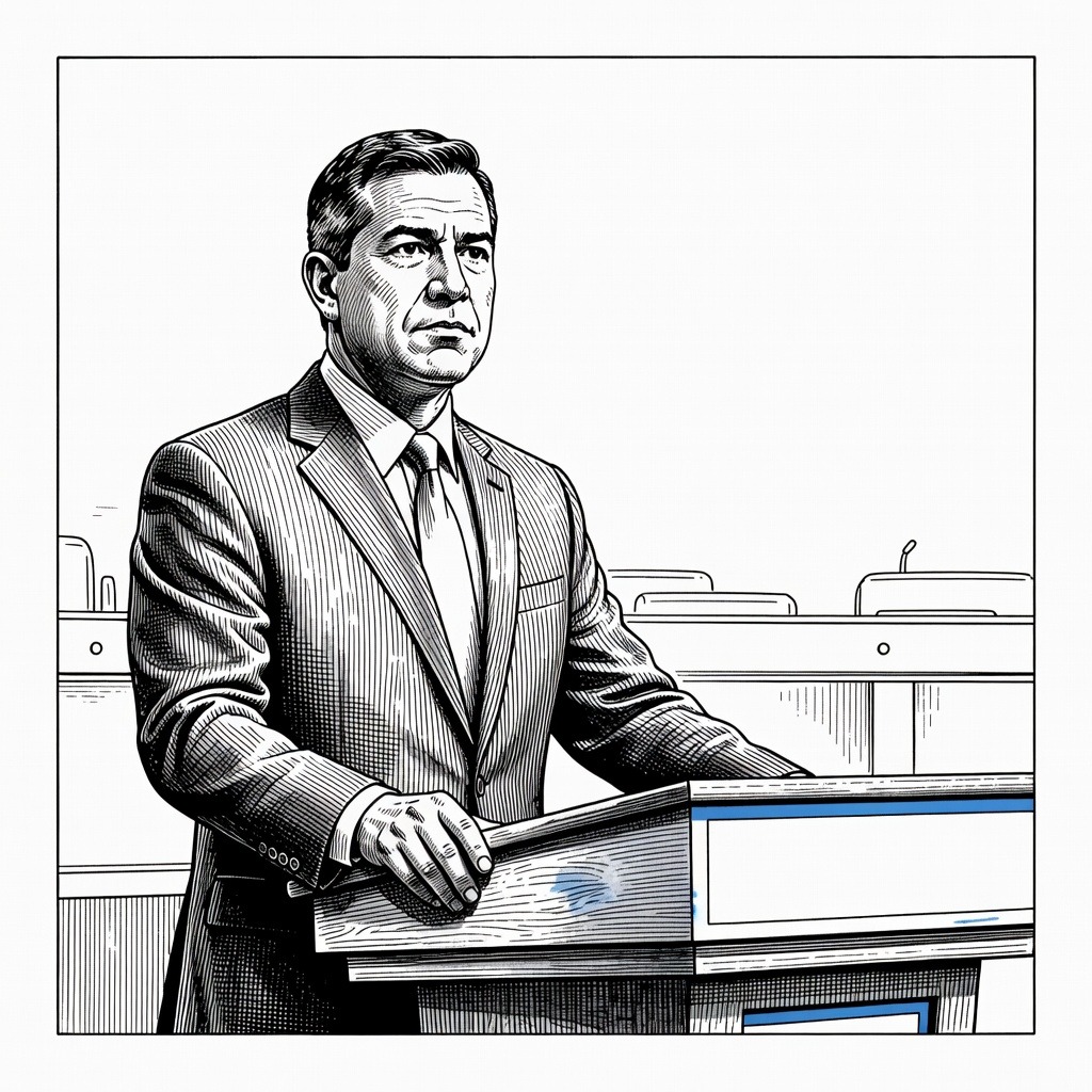 Illustration for: California Gubernatorial Candidates Debate Healthcare and Past Records Ahead of Primary
