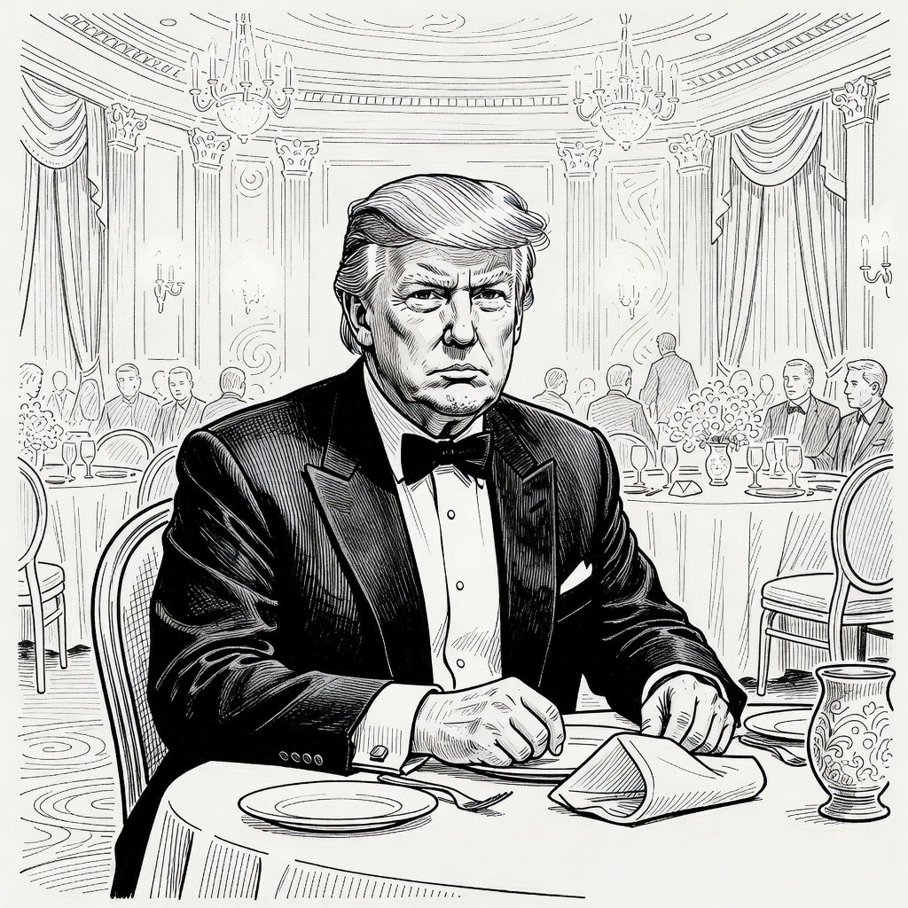 Illustration for: Suspect Faces Federal Charges Over Alleged Assassination Attempt at Presidential Event