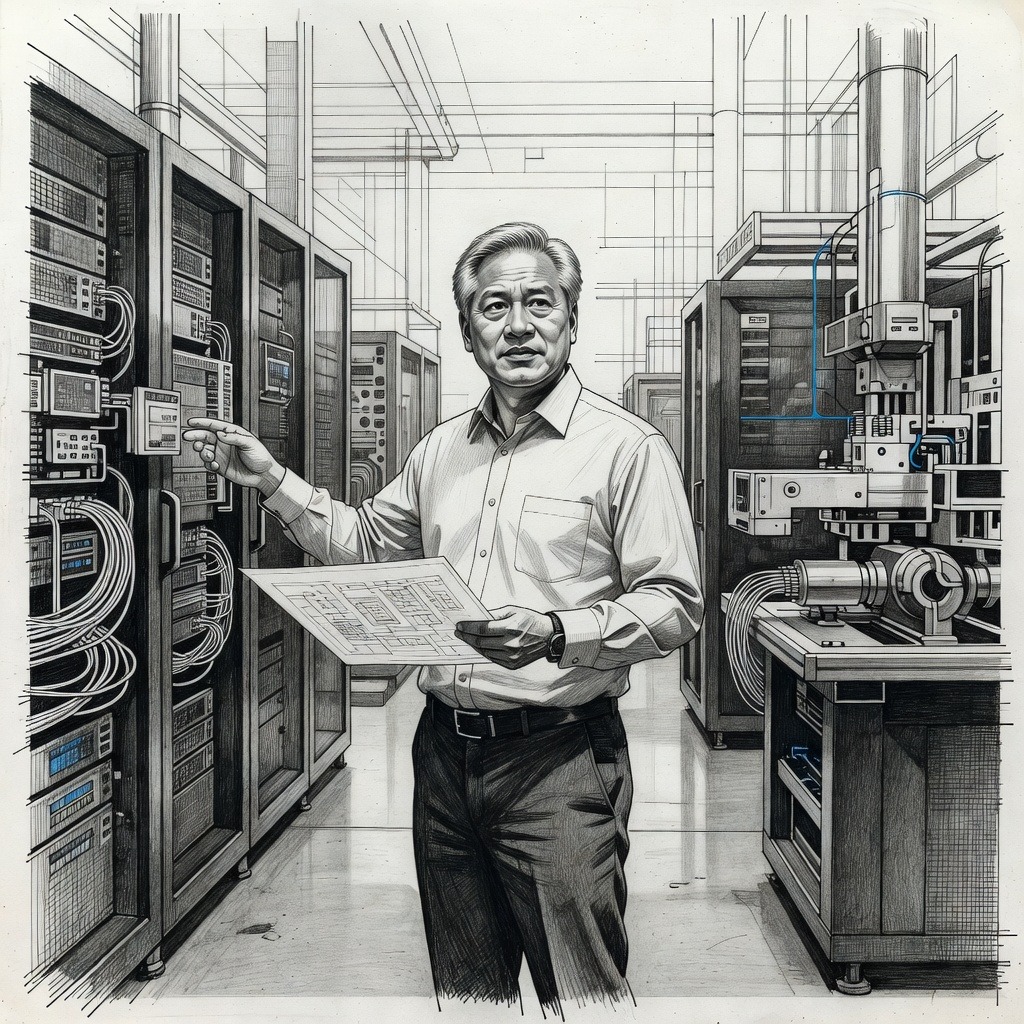 Illustration for: Nvidia and Corning Announce Partnership to Expand U.S. Optical Manufacturing