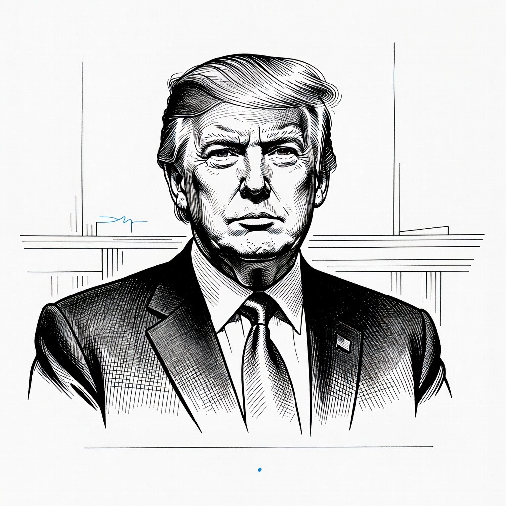 Illustration for: Trump Denies Reports of Plans to Dismiss FDA Commissioner