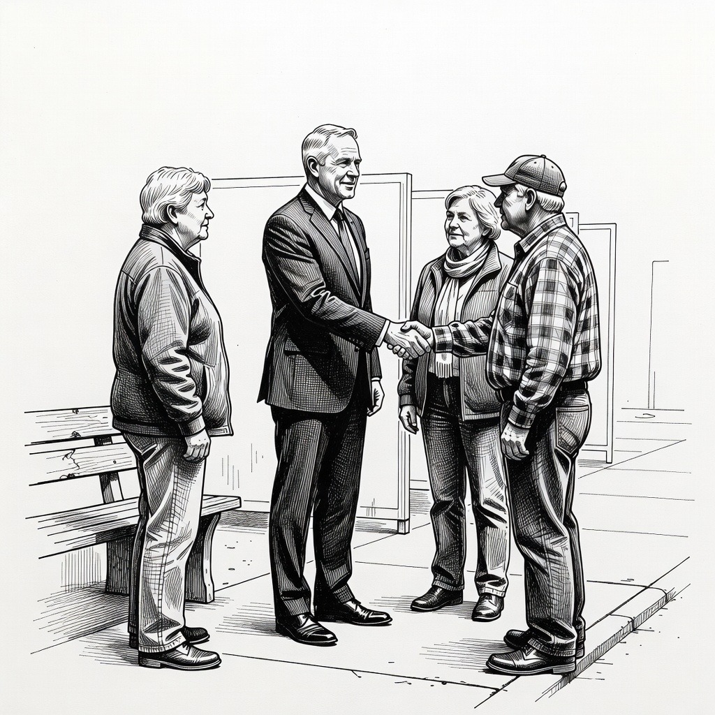 Illustration for: Voters Cast Ballots in Nebraska and West Virginia Primary Elections