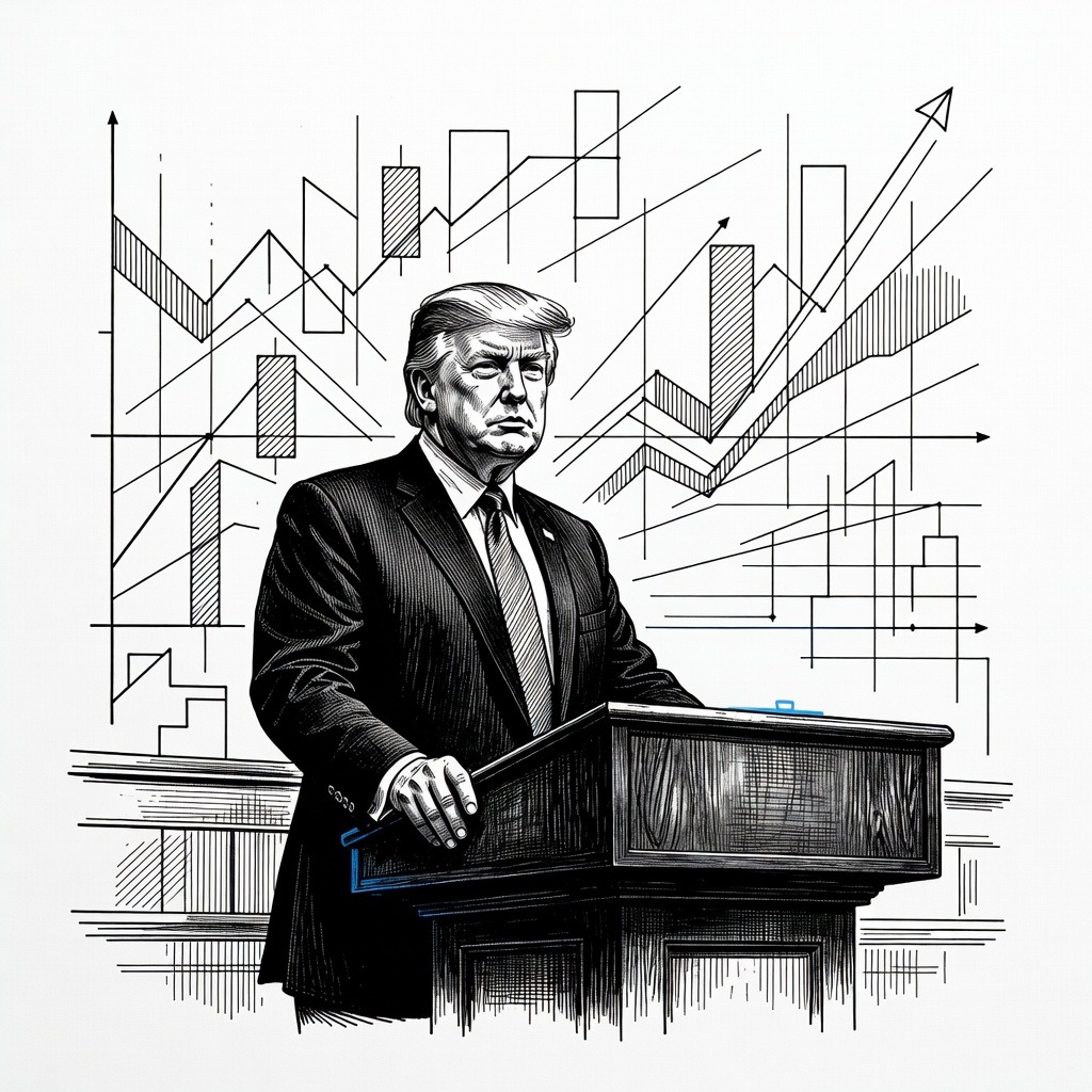 Illustration for: U.S. Annual Inflation Reaches 3.8 Percent in April Amid Market and Political Fallout