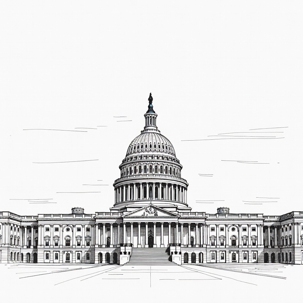 Illustration for: U.S. Lawmakers Raise Taiwan and Trade Concerns Ahead of Trump-Xi Summit