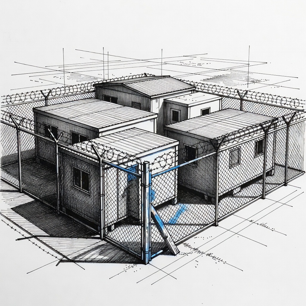 Illustration for: Conflicting reports emerge over potential closure of Florida immigration detention center