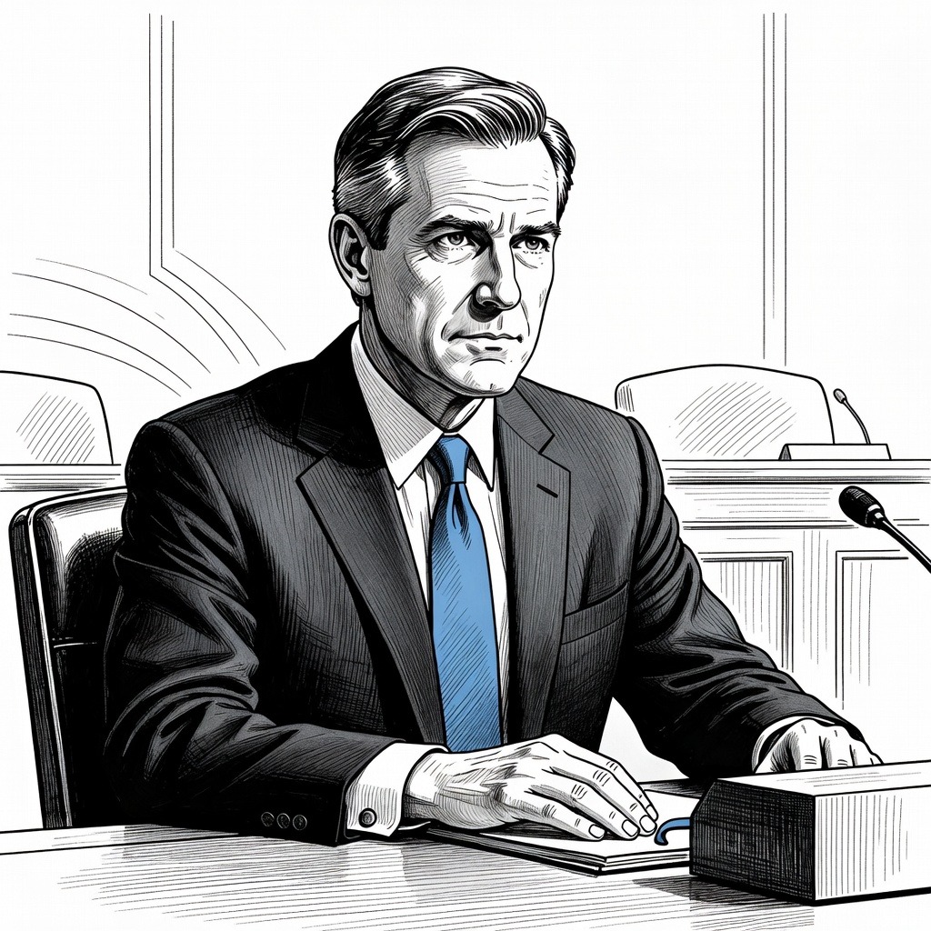 Illustration for: Senate Confirms Kevin Warsh as Federal Reserve Chair