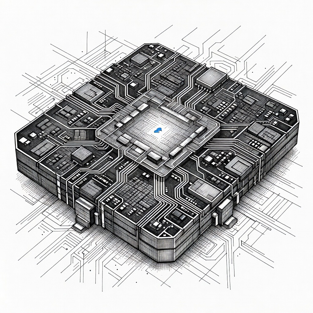 Illustration for: Artificial Intelligence Chip Maker Cerebras Systems Raises $5.5 Billion in IPO