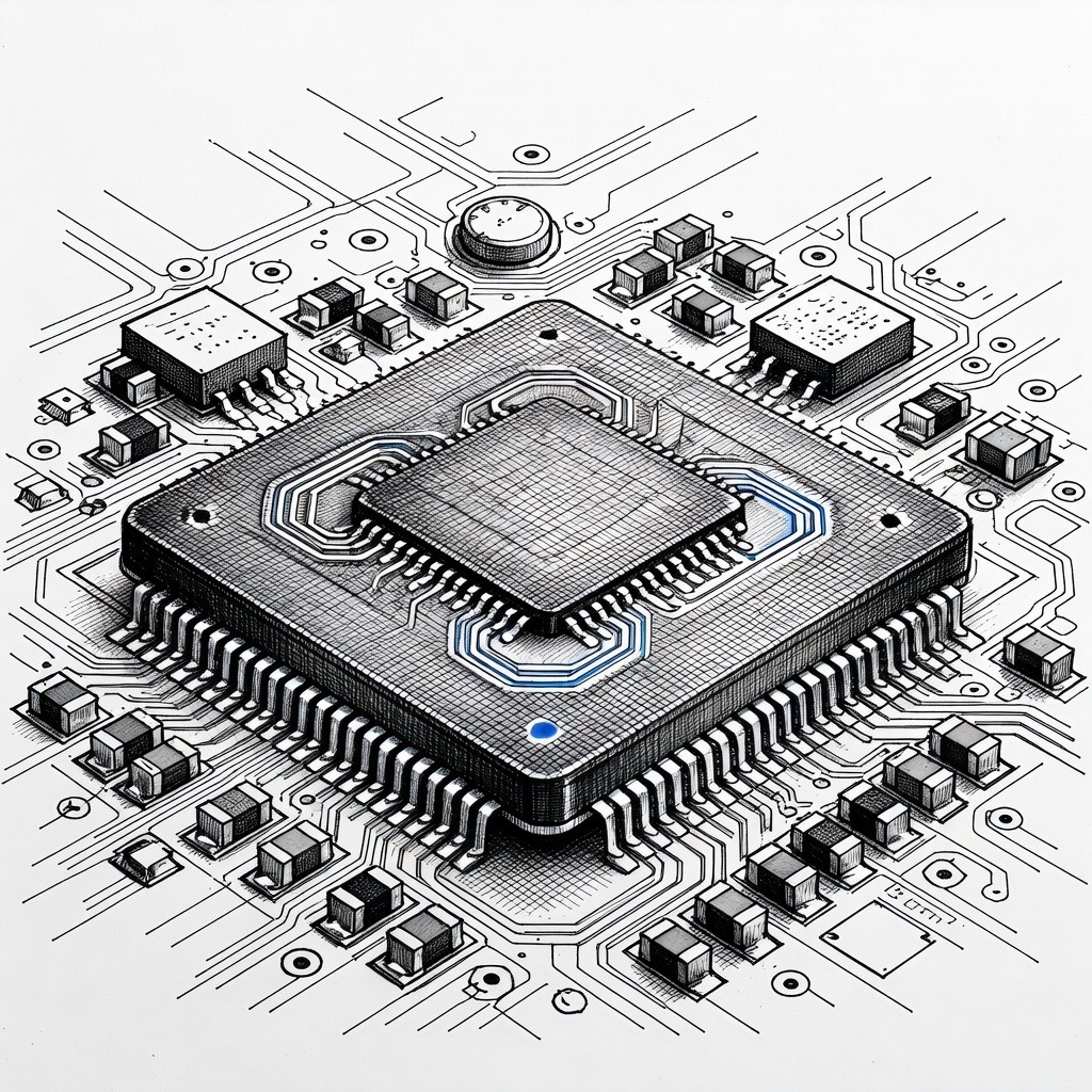 Illustration for: Nvidia CEO Attends Beijing Diplomatic Summit Amid AI Chip Export Discussions