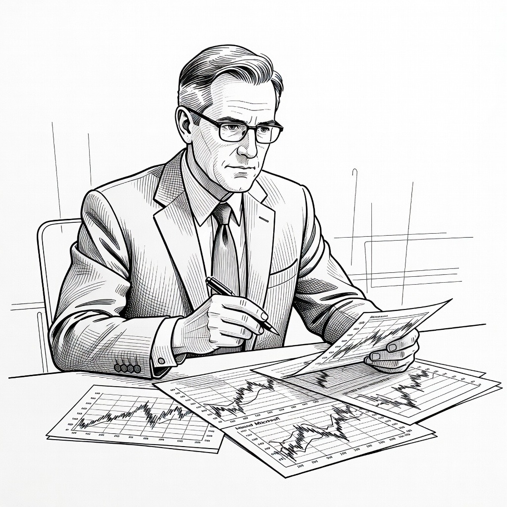Illustration for: Bill Ackman’s Pershing Square Discloses First-Quarter Stake in Microsoft