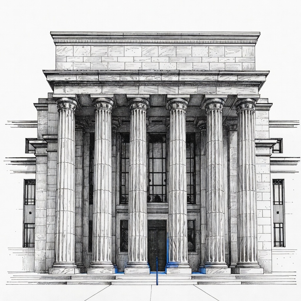 Illustration for: Kevin Warsh Succeeds Jerome Powell as Federal Reserve Chair Amid Rising Inflation
