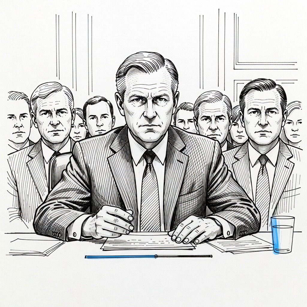 Illustration for: Former Prison Guard Testifies Before House Oversight Committee on Jeffrey Epstein's Death