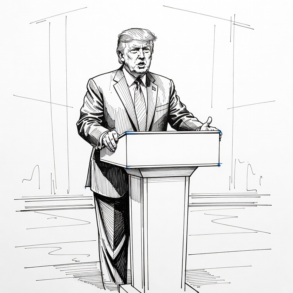 Illustration for: Senate Advances Resolution to Limit Military Action in Iran