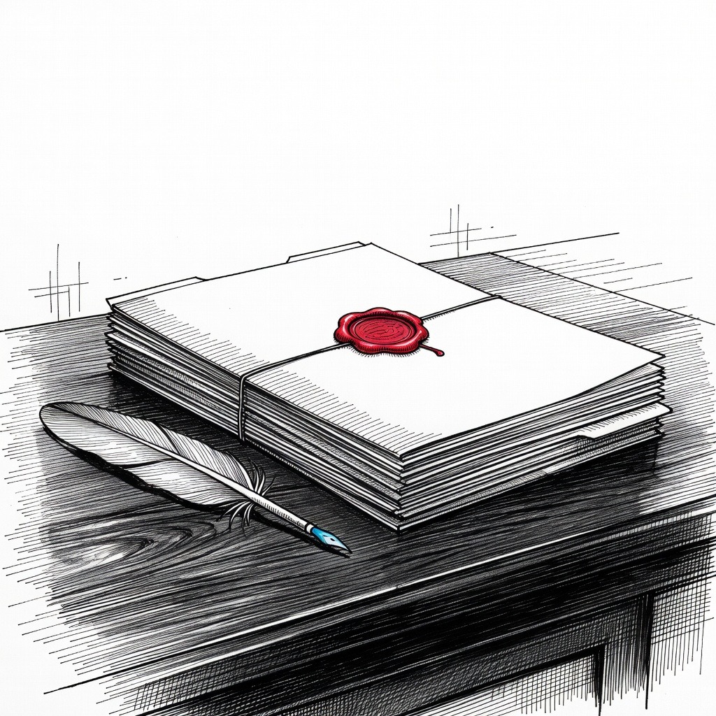 Illustration for: Former Federal Prosecutor Indicted for Allegedly Stealing Sealed Report on Trump Documents Case