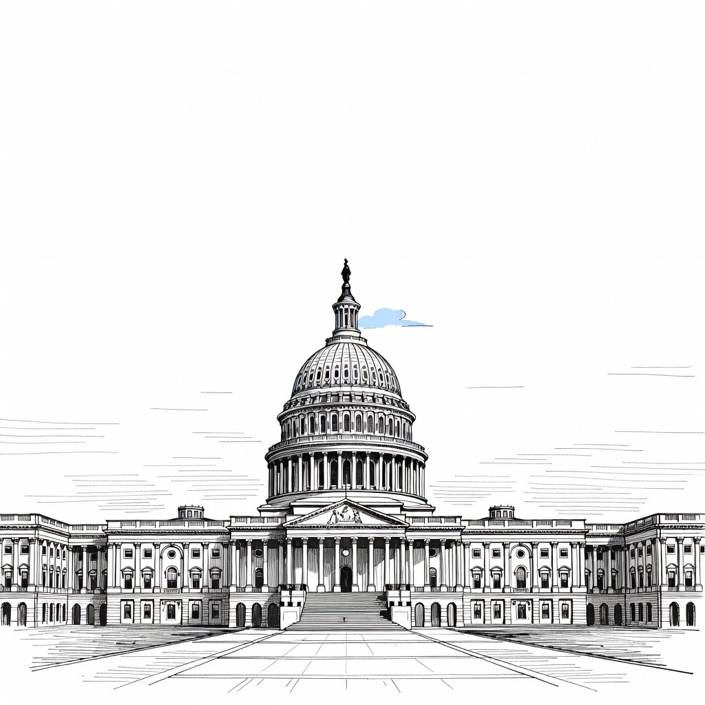 Illustration for: House Delays Iran War Powers Vote After Measure Advances in Senate