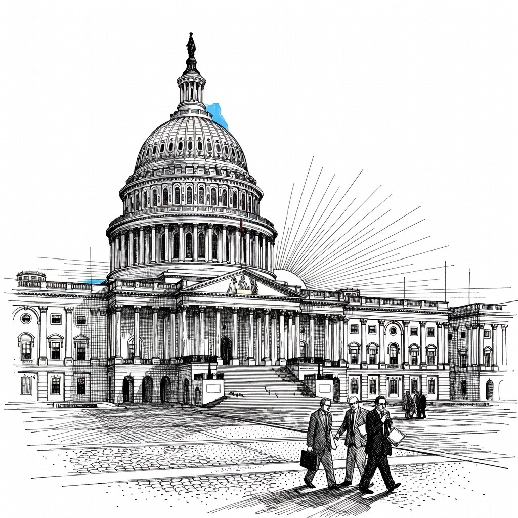 Illustration for: Louisiana Sen. Bill Cassidy Pursues Legislative Agenda Following Primary Defeat