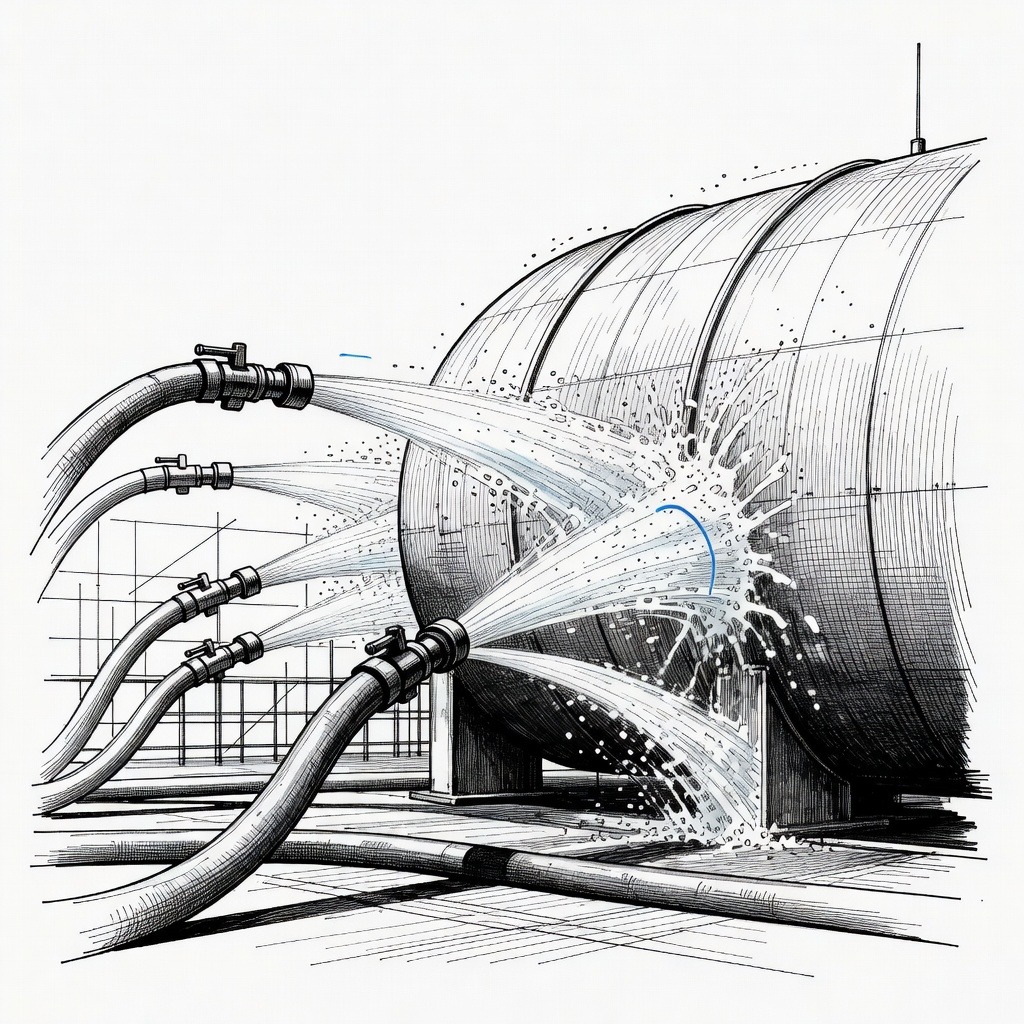 Illustration for: Thousands Evacuated in Southern California Due to Compromised Chemical Tank