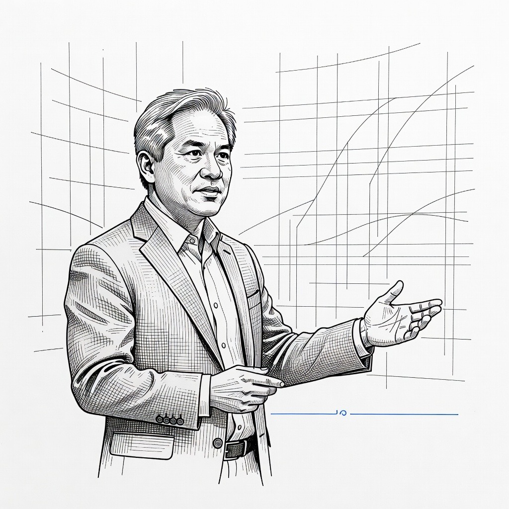 Illustration for: U.S. Markets Advance for Eighth Consecutive Week as Arm Holdings Surges