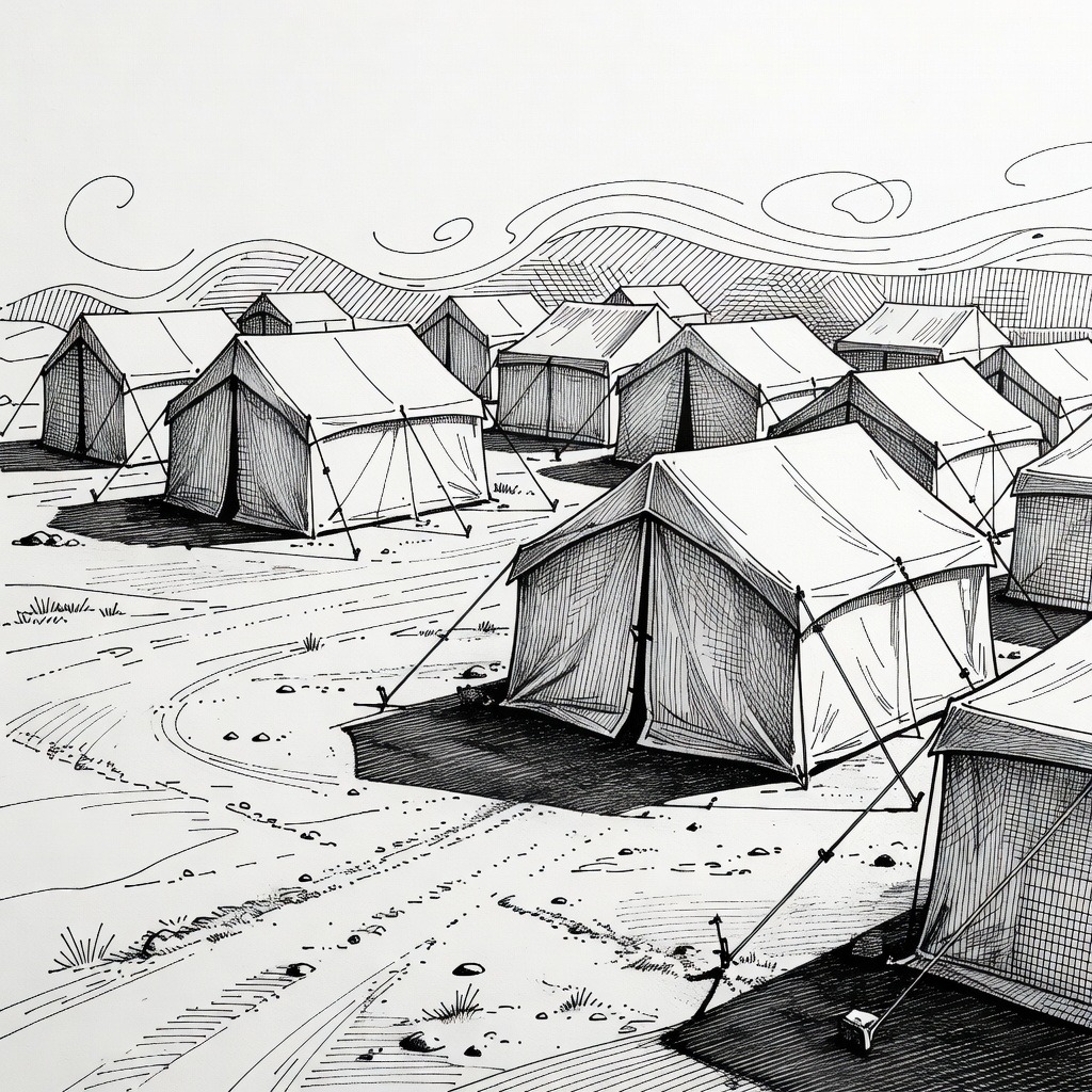 Illustration for: Ebola Outbreak Escalates in Eastern Congo Amid Clinic Attacks and Border Closures
