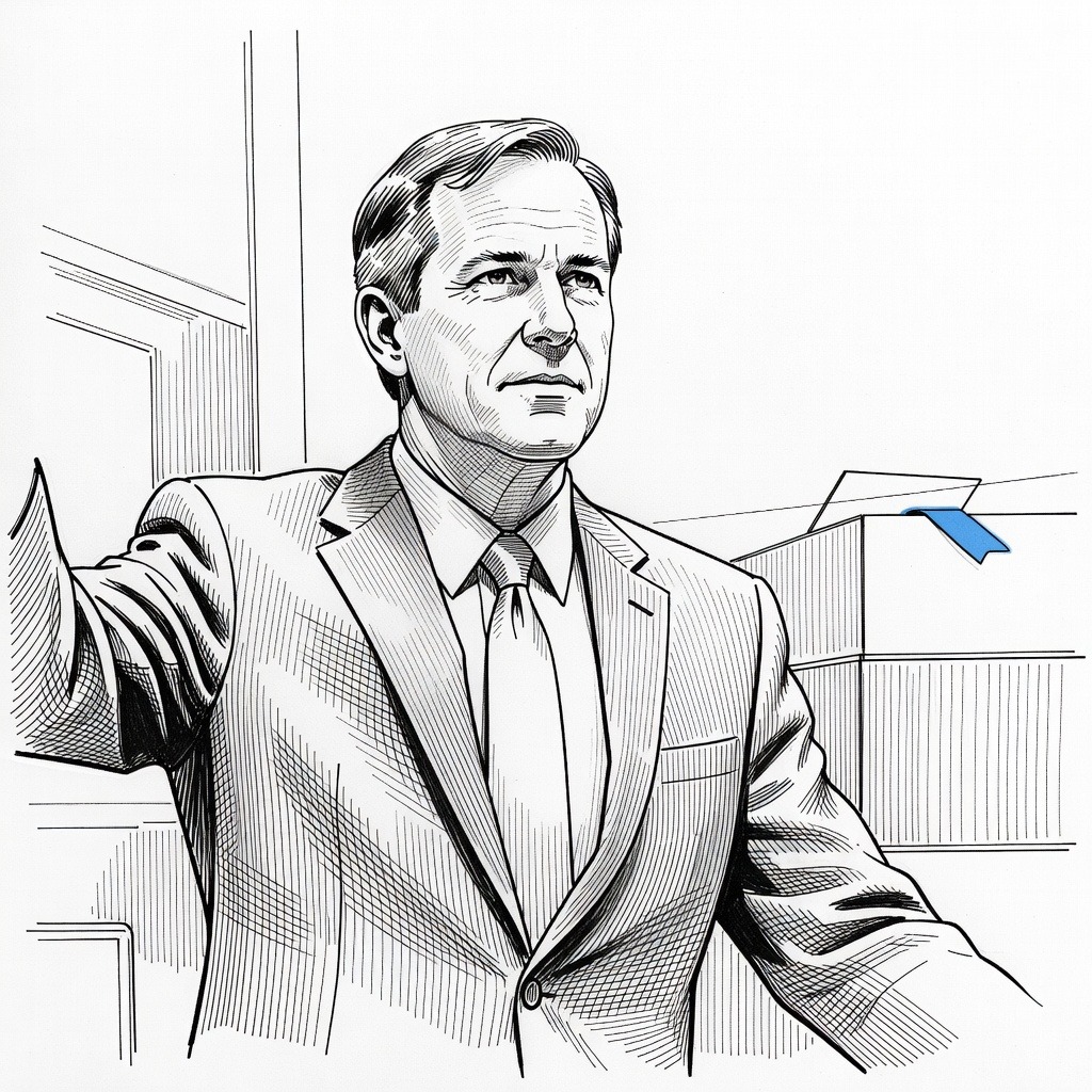 Illustration for: Ken Paxton Defeats Incumbent John Cornyn in Texas Republican Senate Runoff