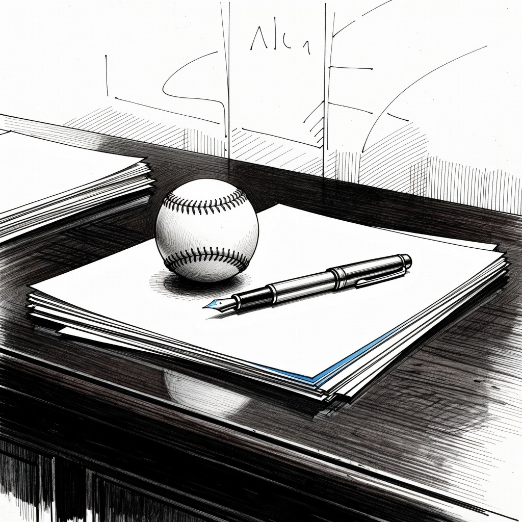 Illustration for: MLB and Players Union Begin CBA Negotiations Ahead of 2026 Expiration