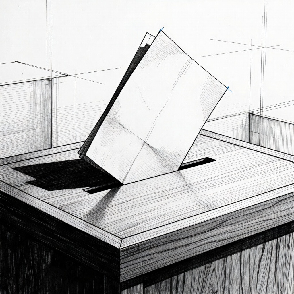 Illustration for: De la Espriella and Cepeda Advance to Runoff in Colombian Presidential Election