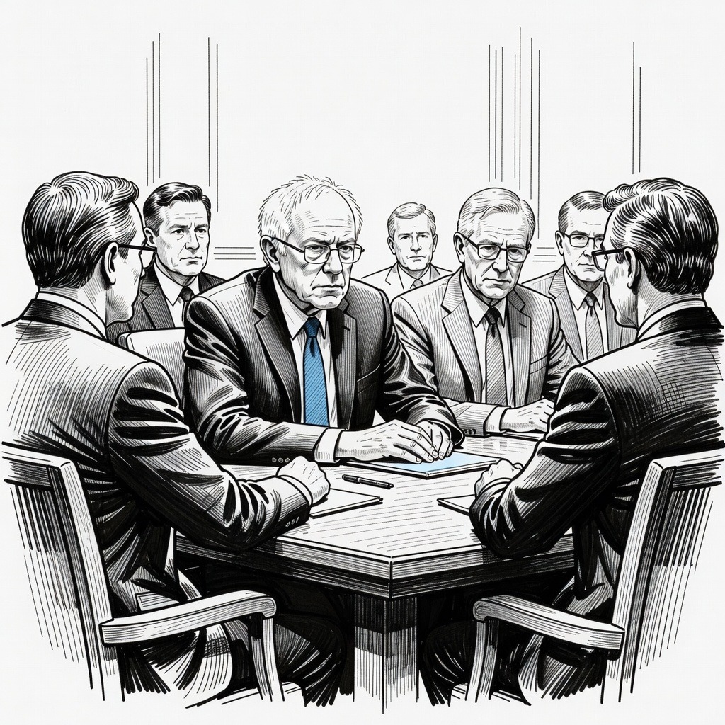Illustration for: Democratic Lawmakers Maintain Support for Maine Senate Candidate Graham Platner Amid Scandal