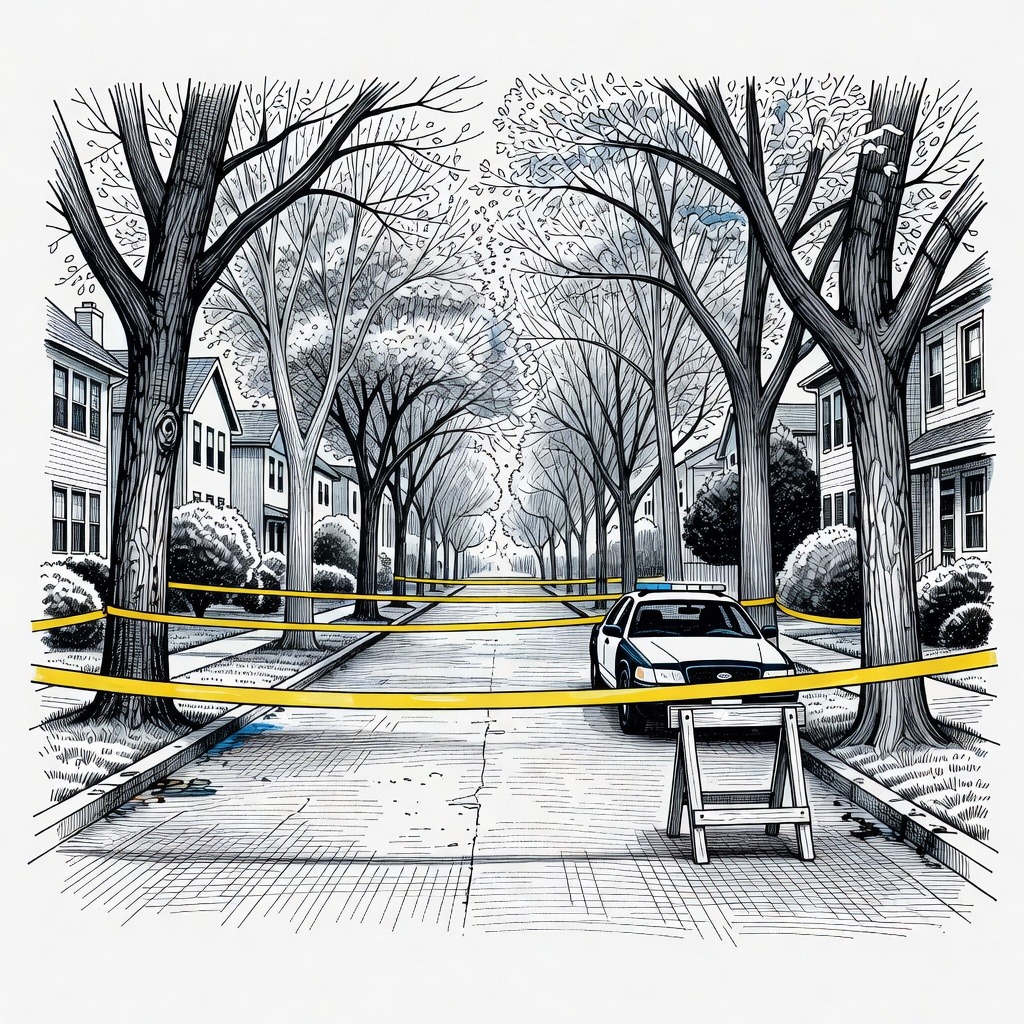 Illustration for: Six Killed in Muscatine, Iowa Shootings; Suspect Found Dead