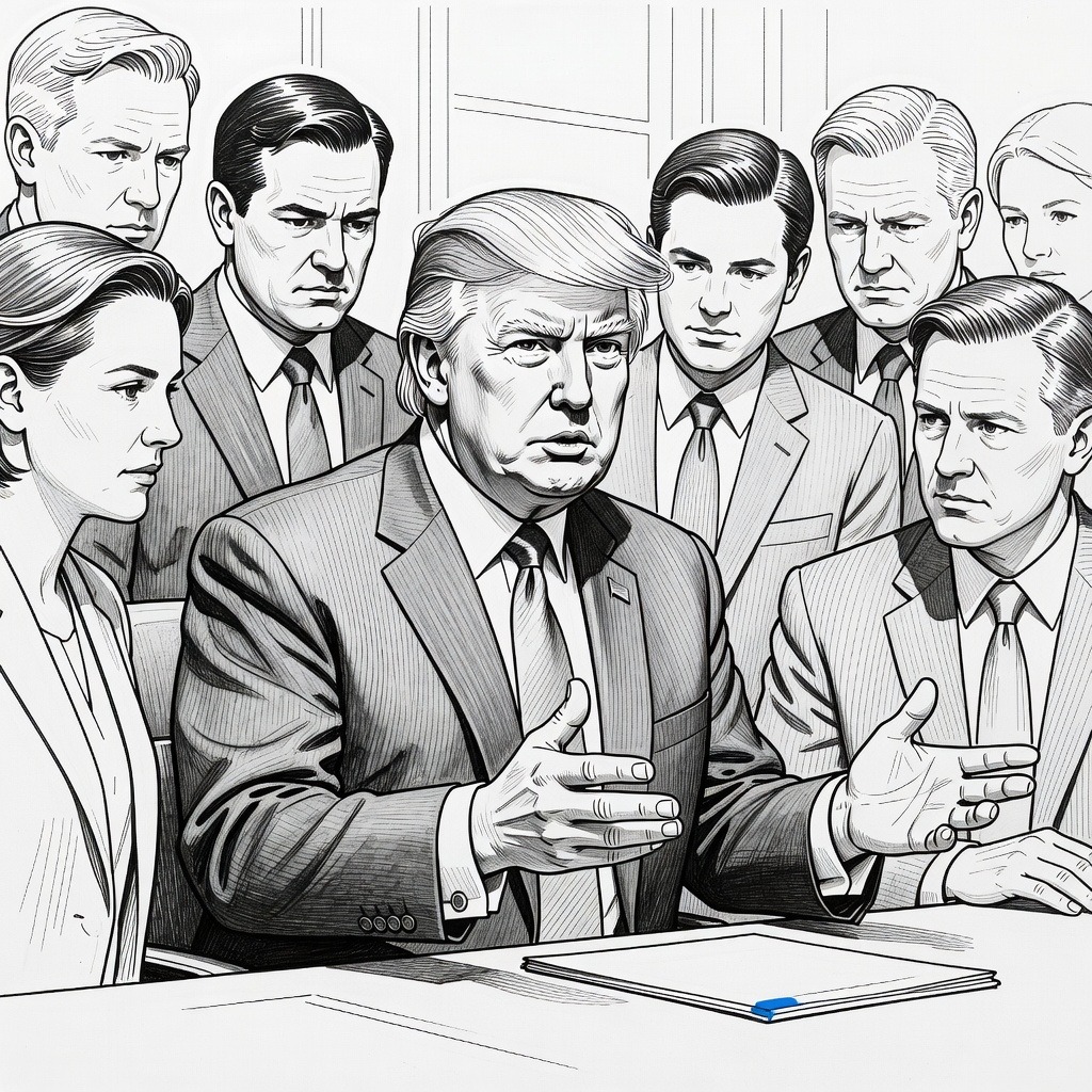 Illustration for: Senate Blocks Surveillance Program Extension Amid Dispute Over Acting Intelligence Director