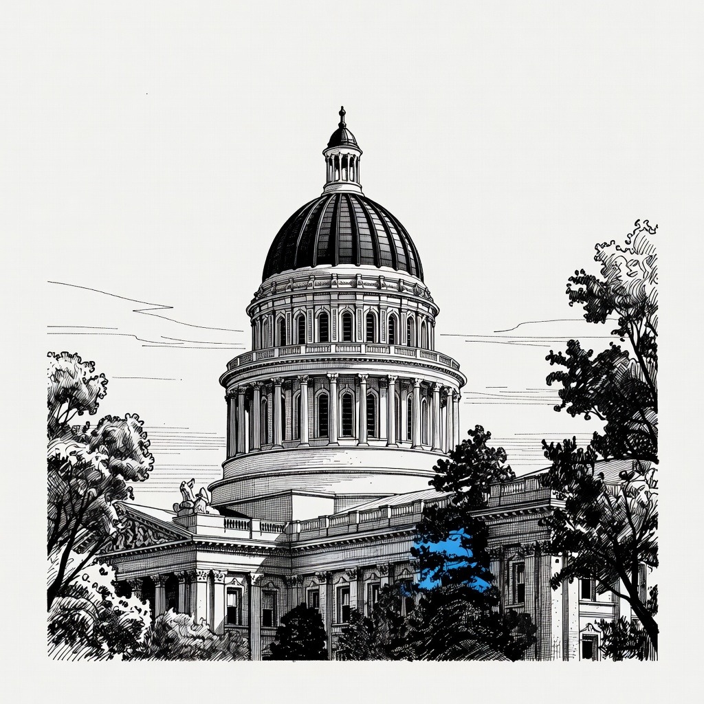 Illustration for: Republican Steve Hilton and Democrat Xavier Becerra Advance in California Gubernatorial Primary