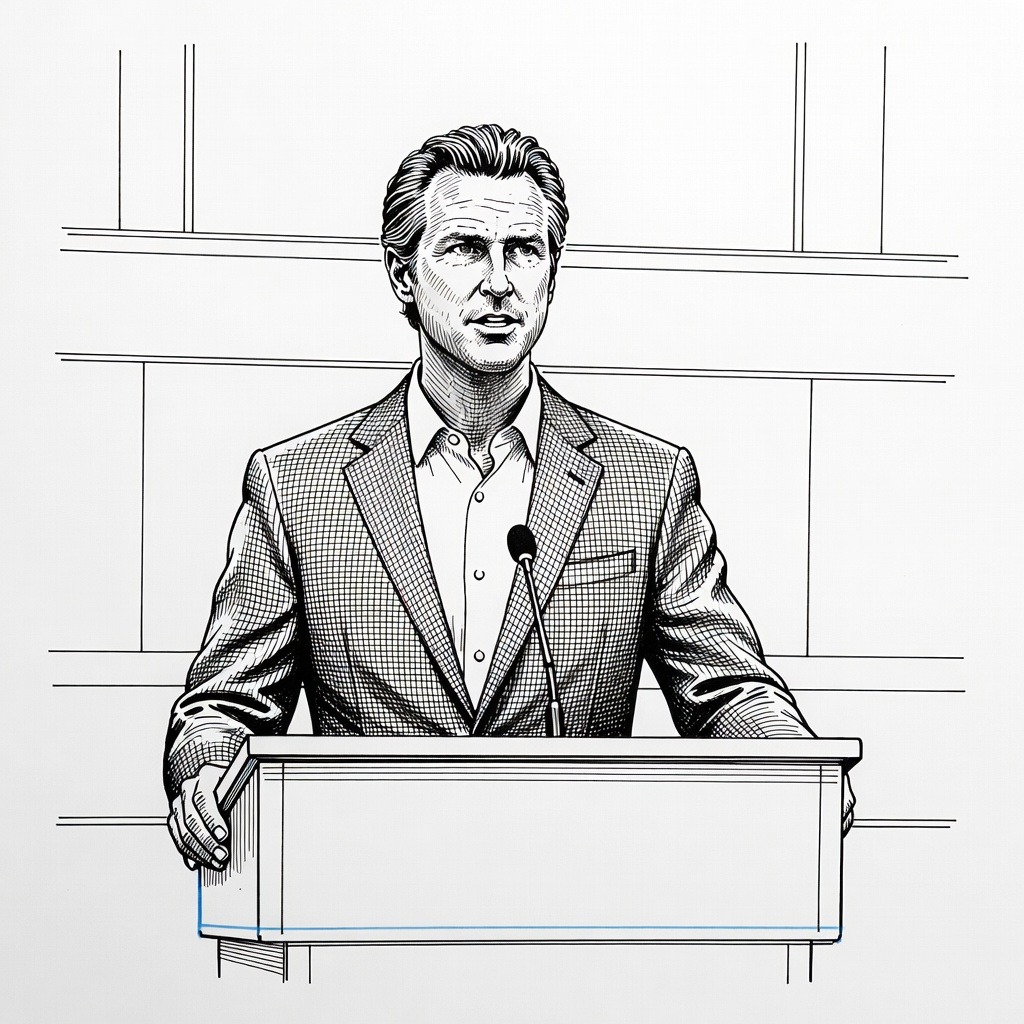 Illustration for: California Primary Projections Finalize Candidates for Gubernatorial and Congressional Races