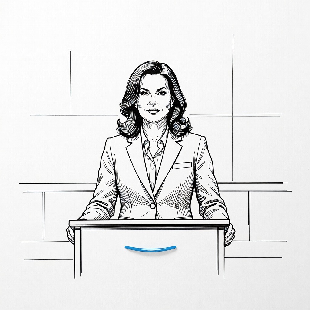 Illustration for: Michigan Appeals Court Overturns Conviction in 2020 Governor Kidnapping Plot