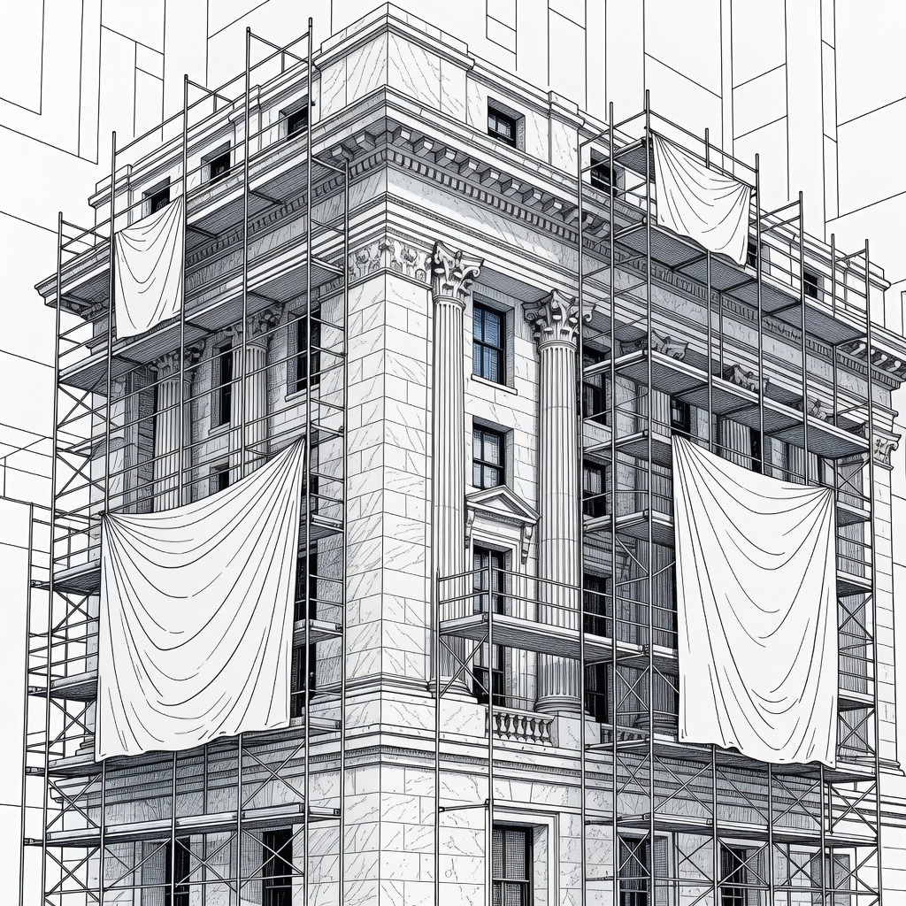 Illustration for: Donald Trump's Name Removed From Kennedy Center Following Federal Court Order