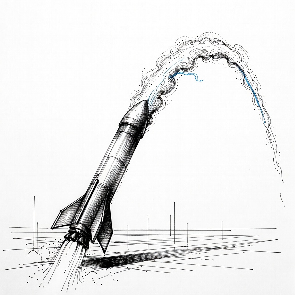 Illustration for: SpaceX Completes Record IPO, Closing Up 19 Percent on First Day of Trading