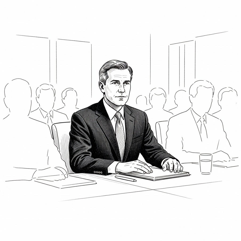 Illustration for: Federal Reserve Anticipated to Hold Rates Steady at Chairman Kevin Warsh's First Meeting