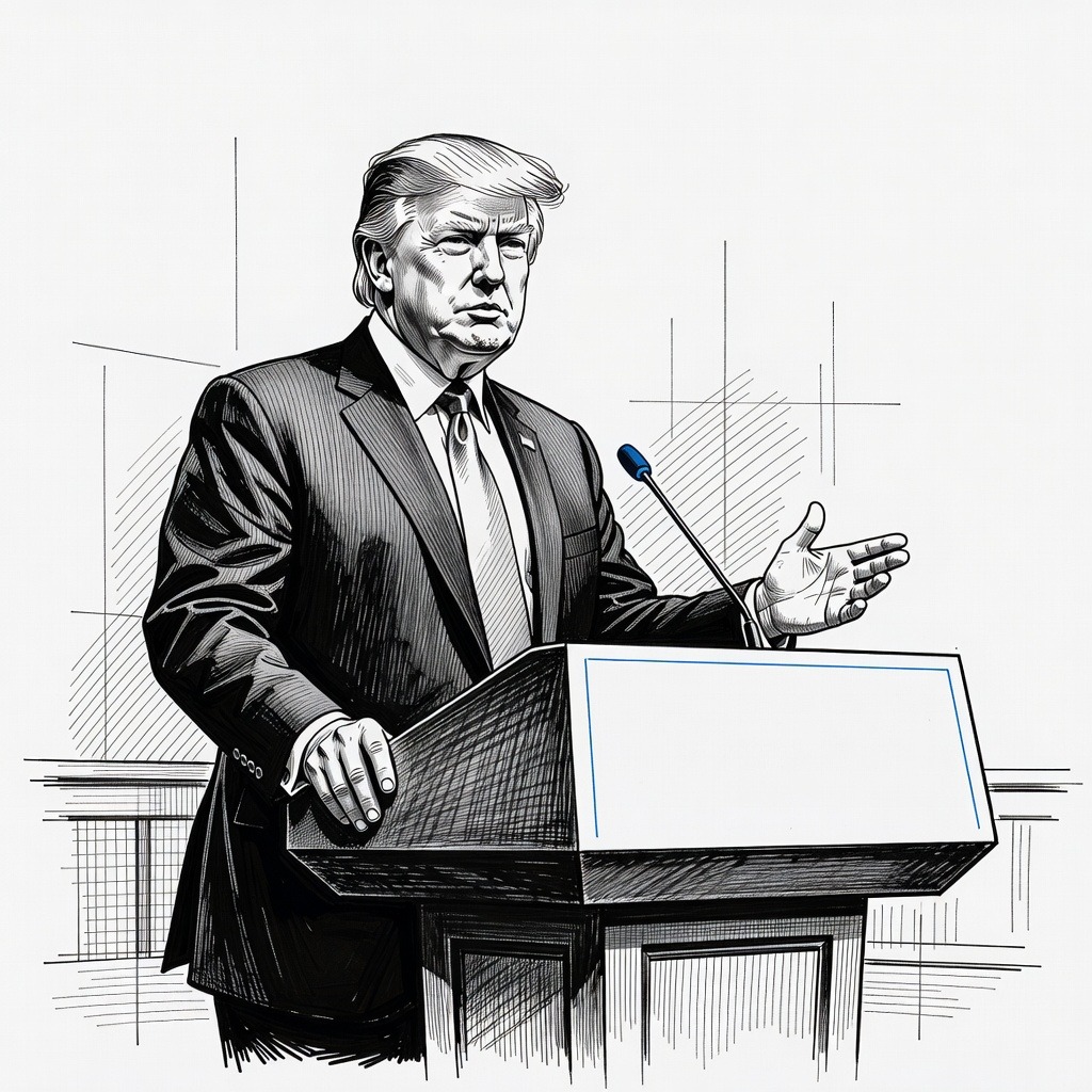 Illustration for: Oklahoma Congressional Candidate Suspends Campaign Following Trump Endorsement Switch