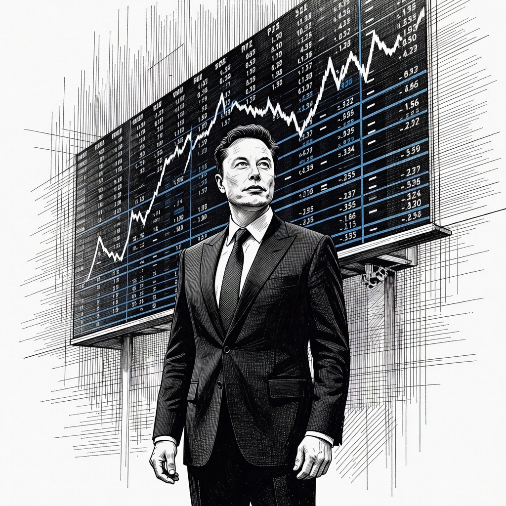 Illustration for: SpaceX Debuts on Public Market with Record Offering and $2.6 Trillion Valuation