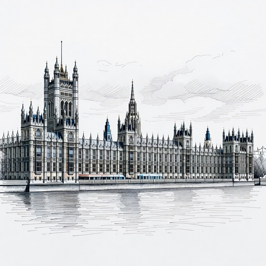 Illustration for: UK Prime Minister Keir Starmer Announces Resignation