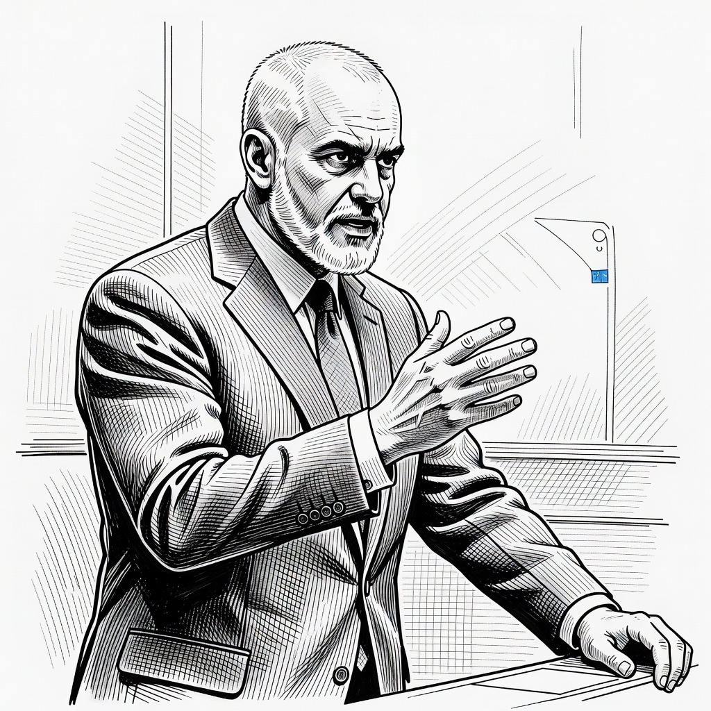 Illustration for: Thousands Protest in Albania Over Luxury Resort Project and Government Corruption Claims
