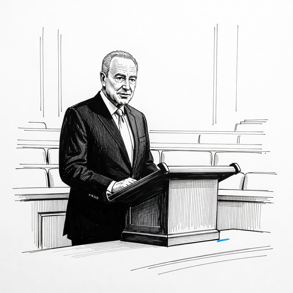Illustration for: Senate Passes Symbolic War Powers Resolution Regarding Iran