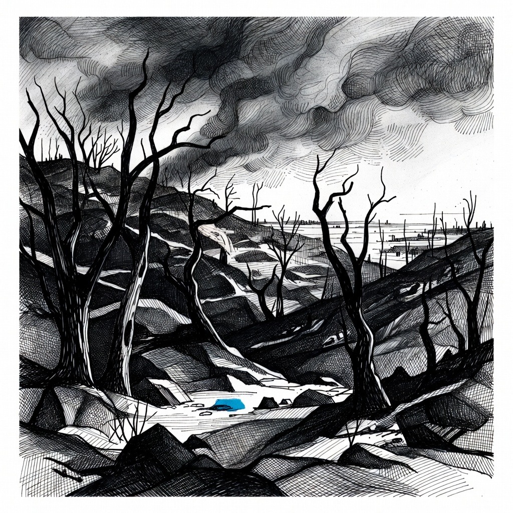 Illustration for: Jury Deadlocked in Trial of Man Accused of Starting Fatal Palisades Fire