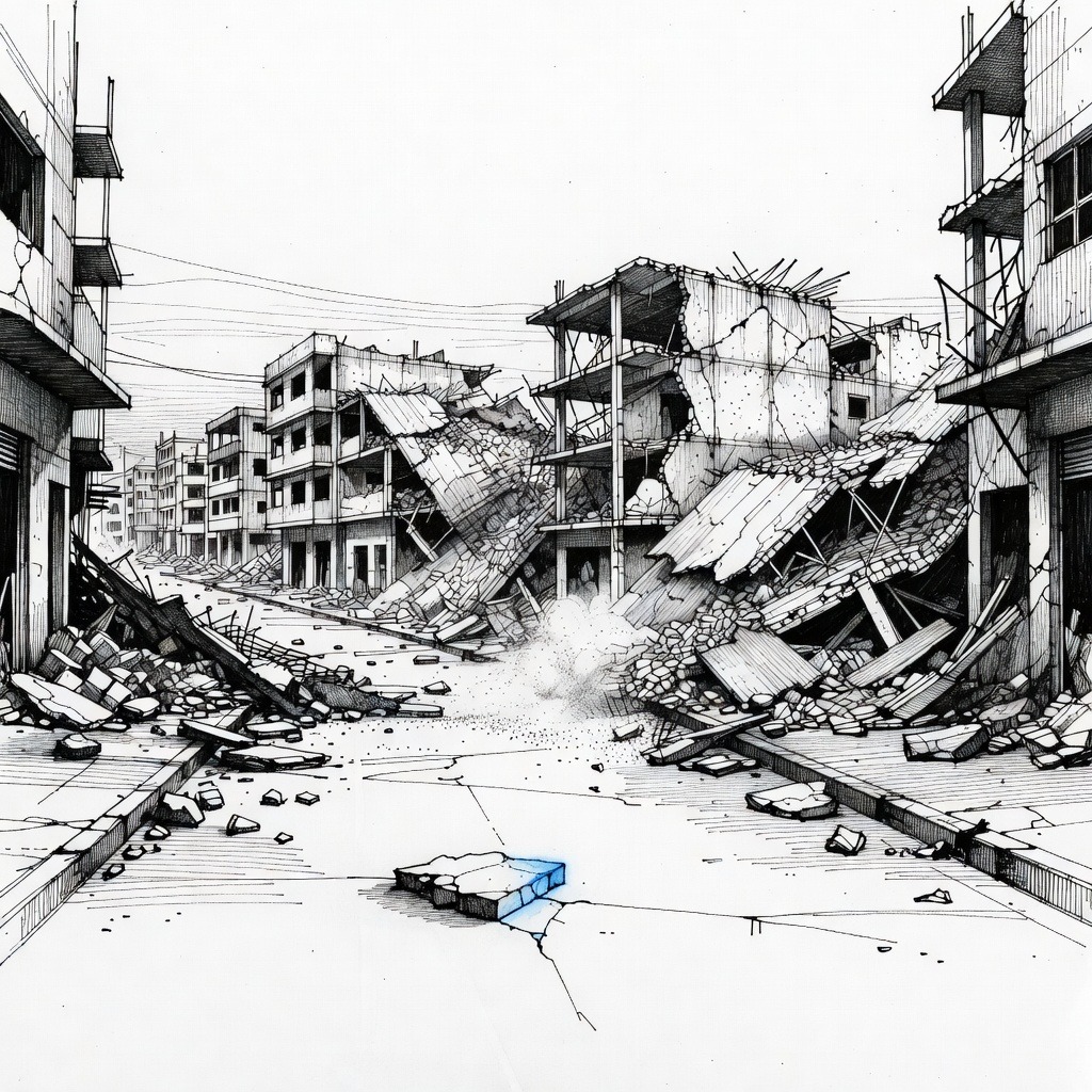 Illustration for: Search for Survivors Continues in Venezuela Following Twin Earthquakes