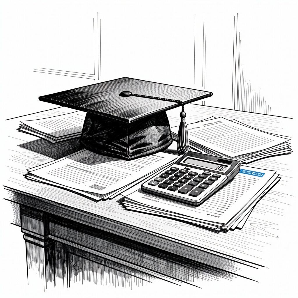 Illustration for: New Federal Student Loan Caps and Repayment Rules Take Effect