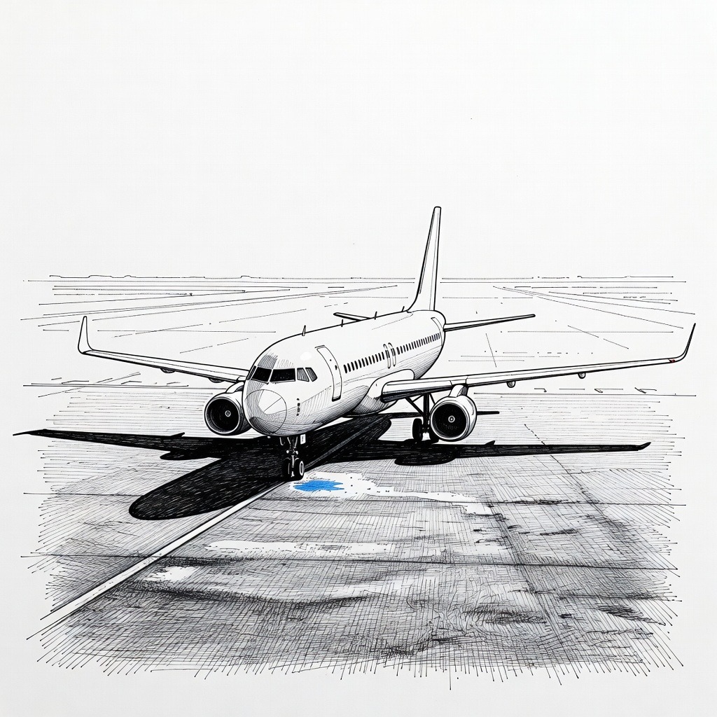 Illustration for: Trump Takes First Flight on Air Force One Gifted by Qatar